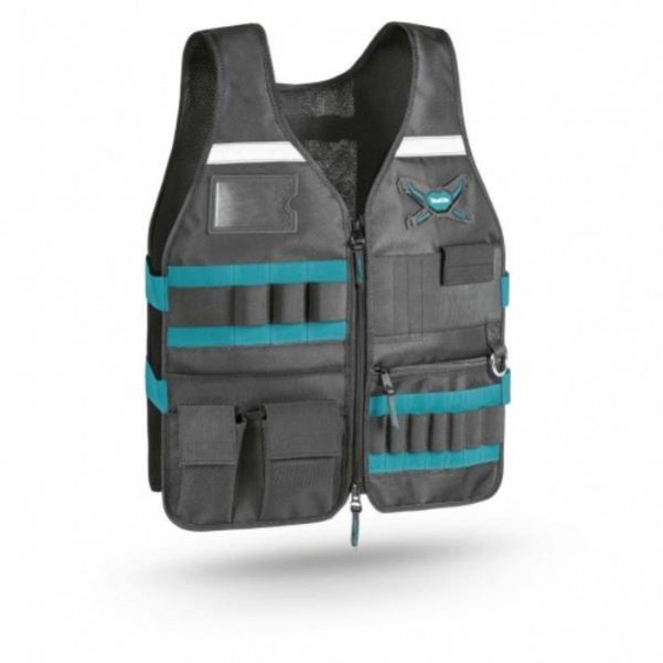 Makita E-05636 - Work Vest - Adjustable Pockets Pouches